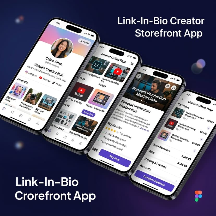 Link-in-bio store